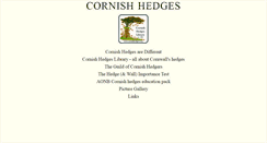 Desktop Screenshot of cornishhedges.co.uk